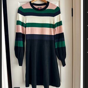 Vince Camuto Balloon Sleeve Sweater Dress Size S
